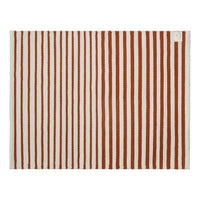 Ojai Clay bath rug top shot flat on floor