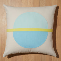 Re:Canvas Arco High Square Pillow Top shot on floor