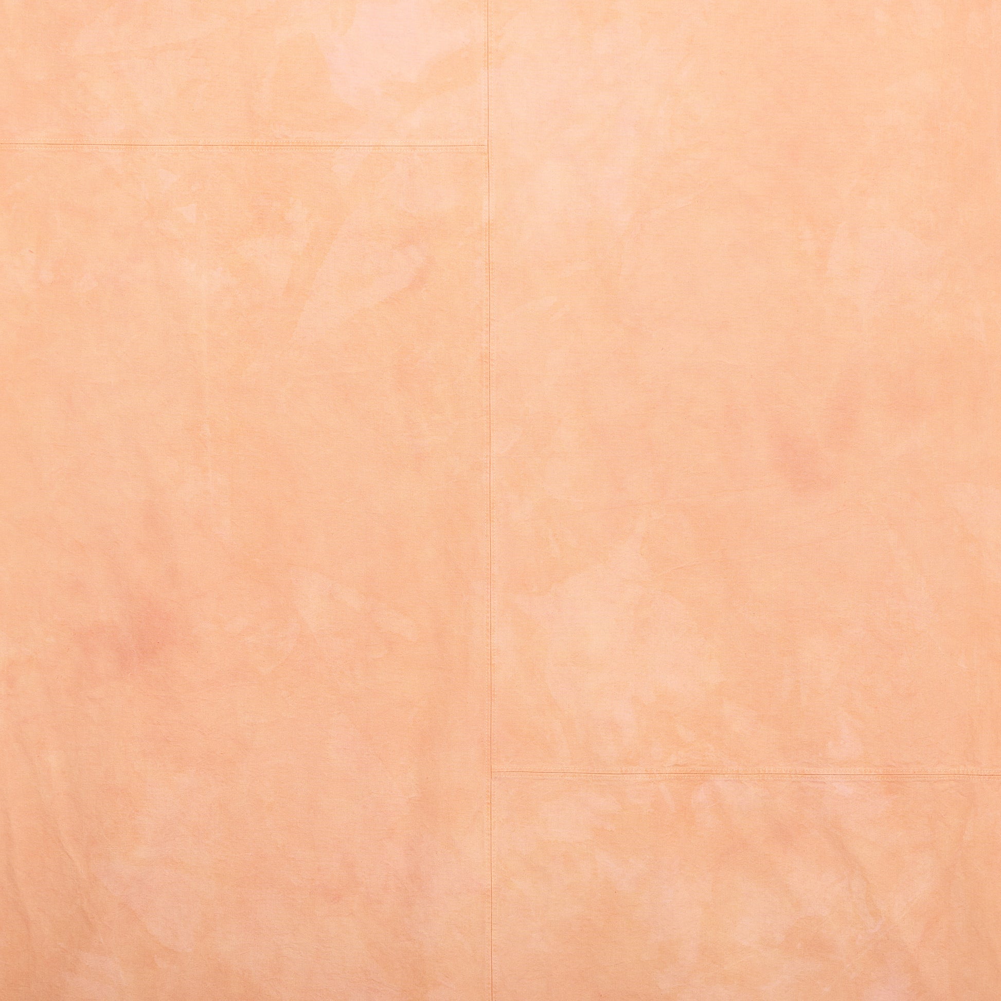 Naturally Dyed Tablecloth for 8 in Madder detail view