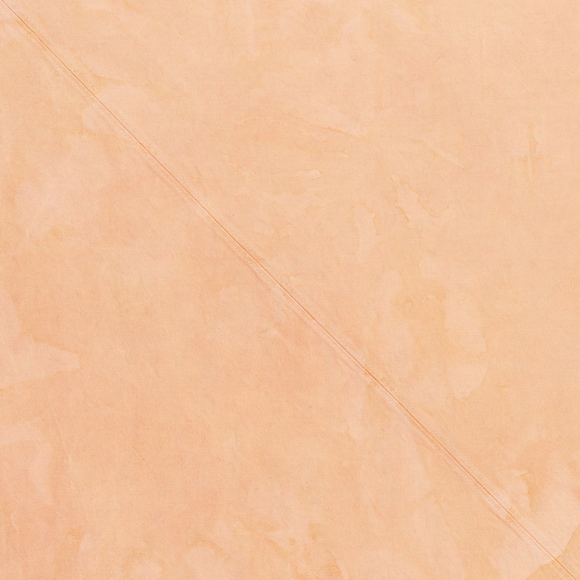 Naturally Dyed Tablecloth for 4 in Madder detail view