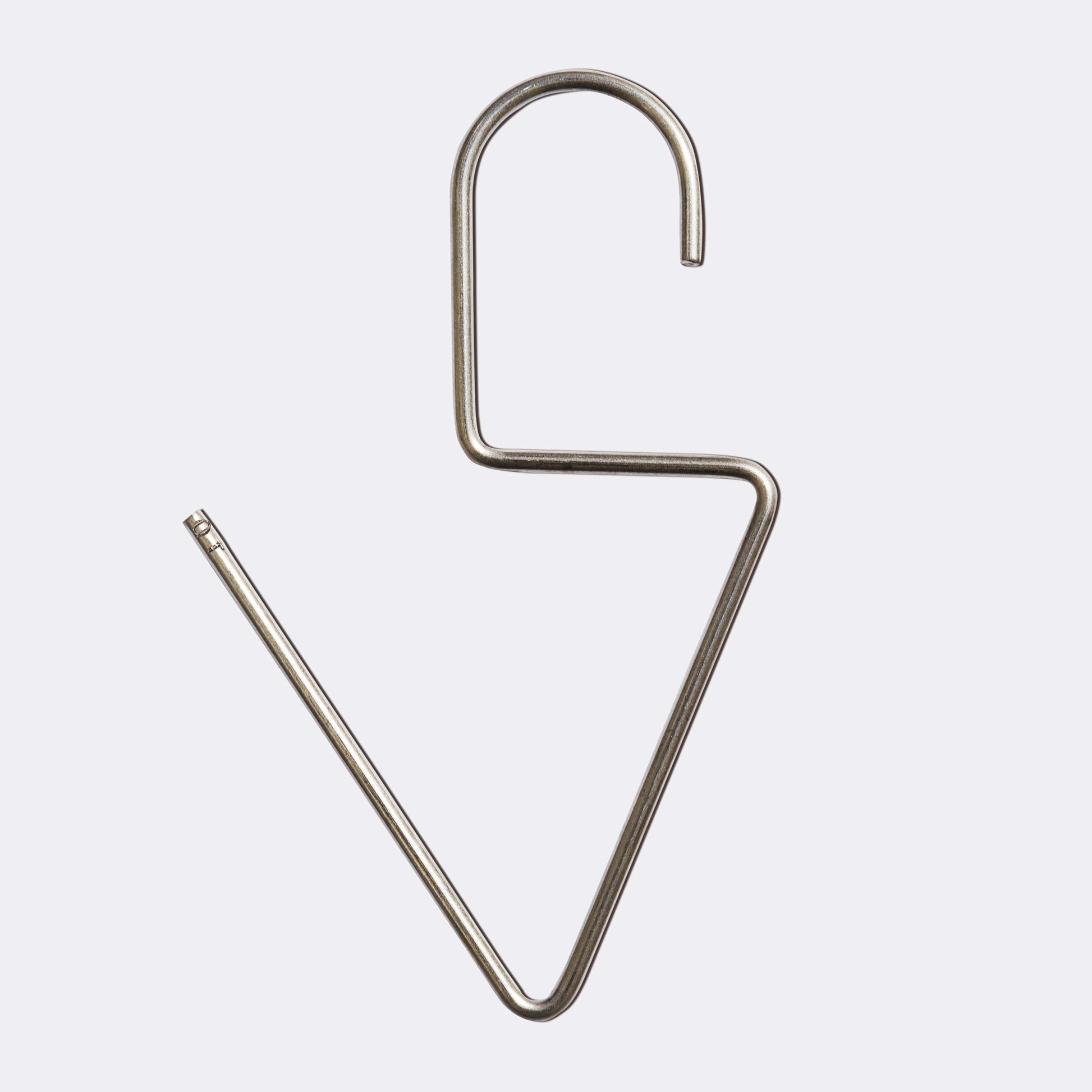 Venice Hook Stainless flat on floor