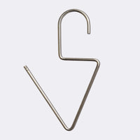Venice Hook Stainless flat on floor
